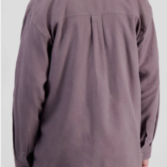 Mode of One Men's Relaxed Fit Flannel Wovens Shirt Soft Moon Size XL - Picture 2 of 8